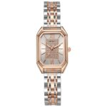 Square Women’s Watch with Korean Starry Sky Design and Roman Numerals