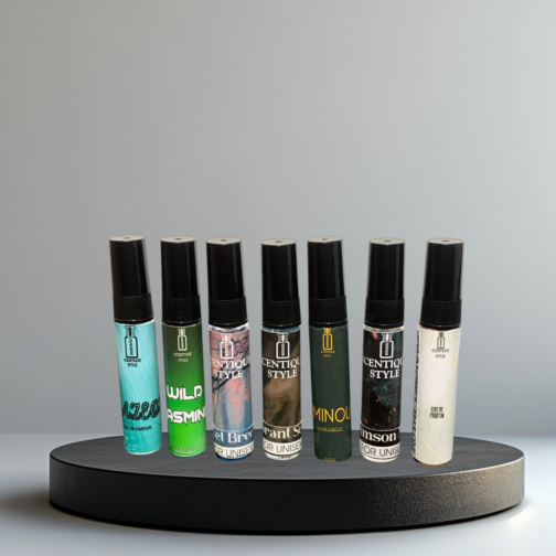 Choose any 7 mini perfume testers for Eid gift or personal use