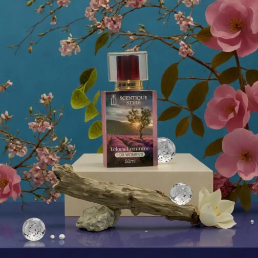 Velora Feminine Perfume 50ml - Elegant Floral, Citrus & Woody Fragrance